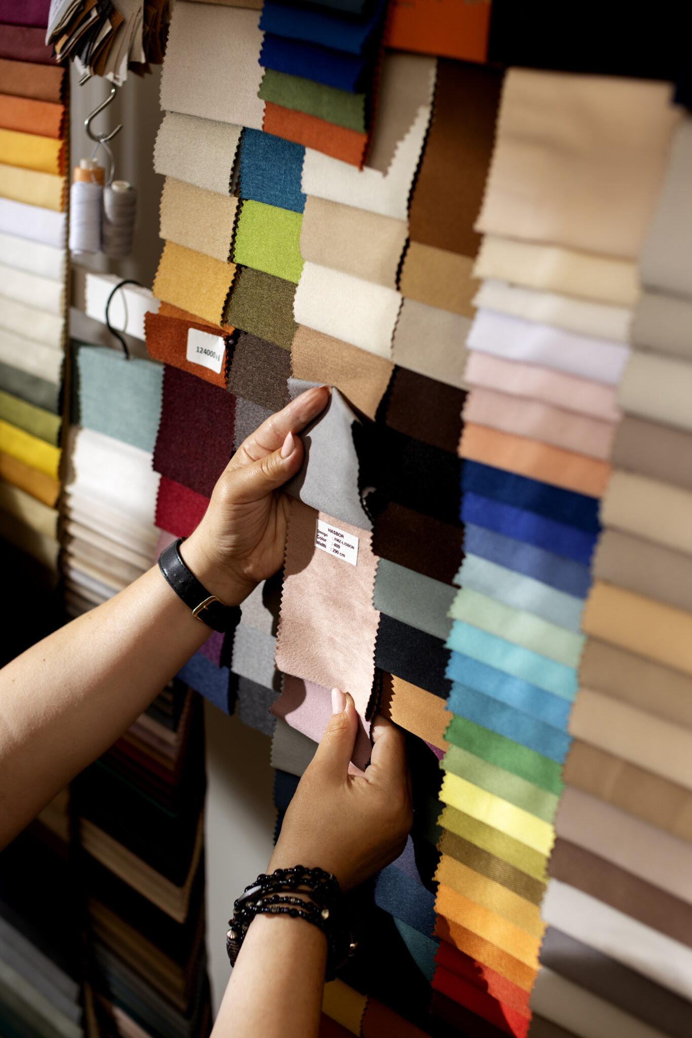 Textile swatches