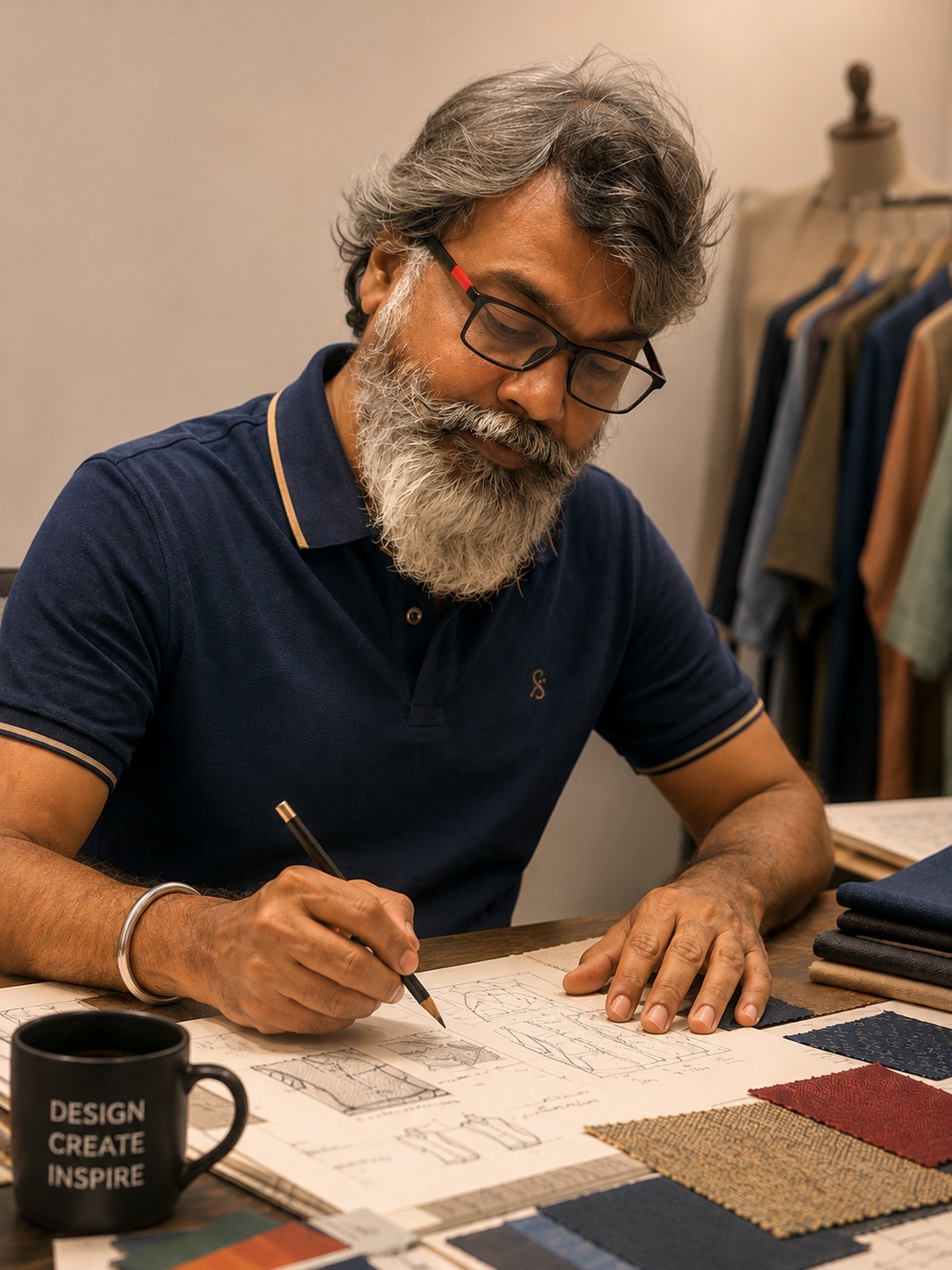 Fabric sample development